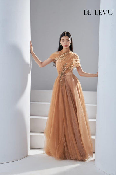 Melinani Organza Maxi dress