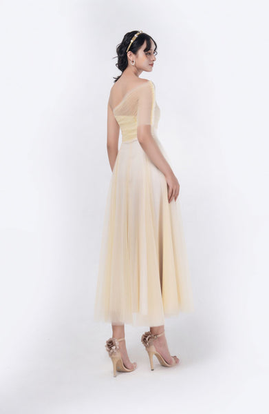 Turkel One Shoulder Dress