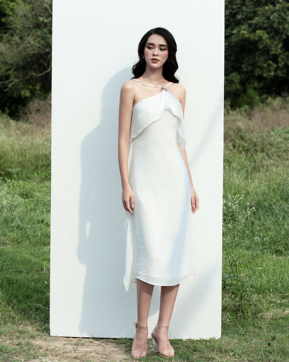 Anzle White Dress – DE LEVU